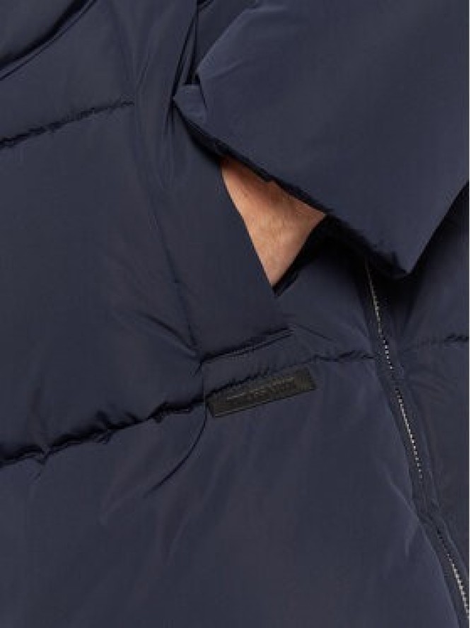 Trussardi Kurtka zimowa Memory 52S00742 Granatowy Regular Fit