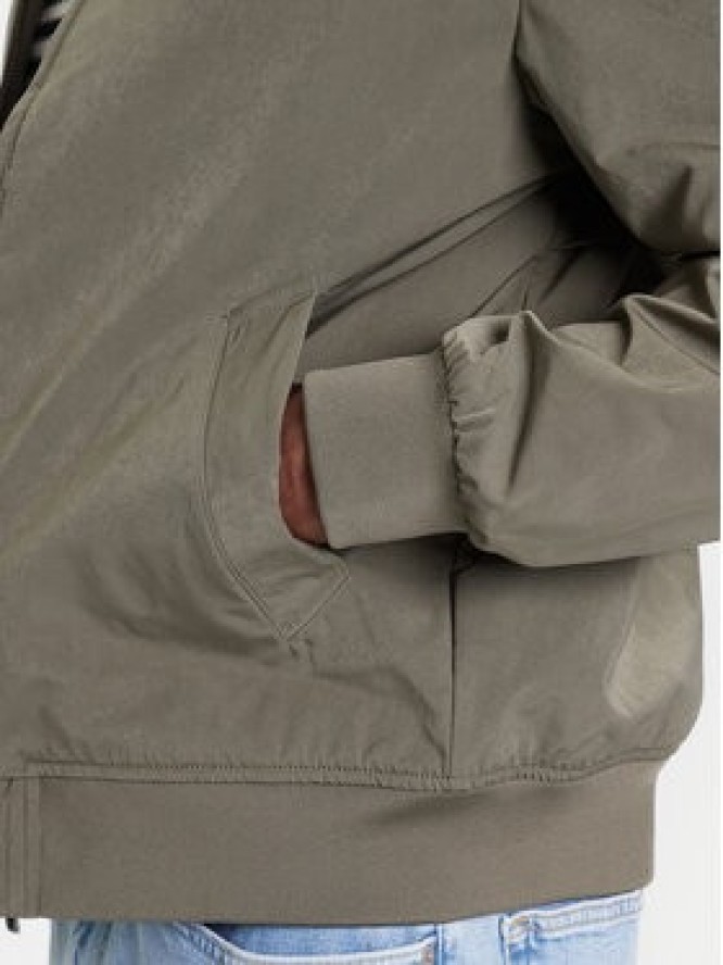 Tommy Hilfiger Kurtka bomber Harrington MW0MW39637 Zielony Regular Fit