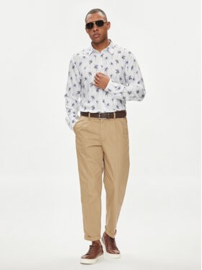 JOOP! Jeans Koszula 22Hanson2 30041322 Beżowy Modern Fit