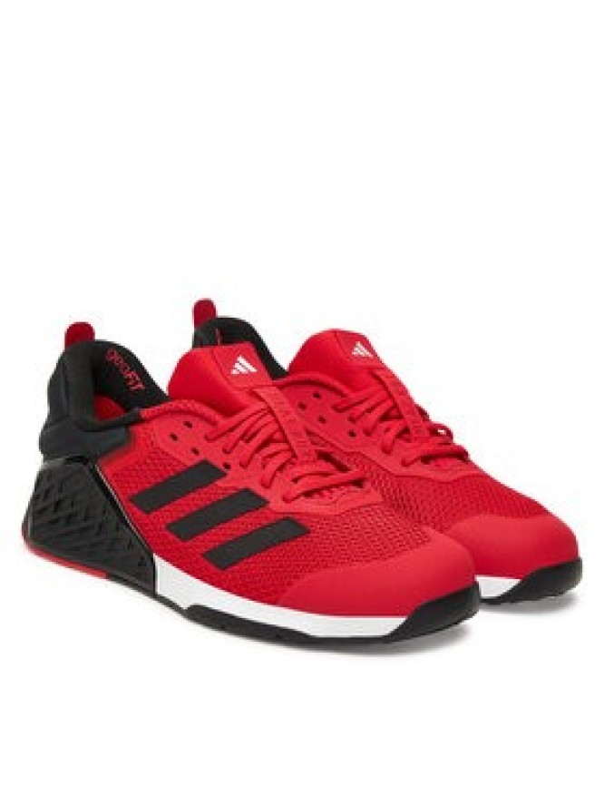adidas Buty na siłownię Dropset 3 strength training JR1669 Czerwony