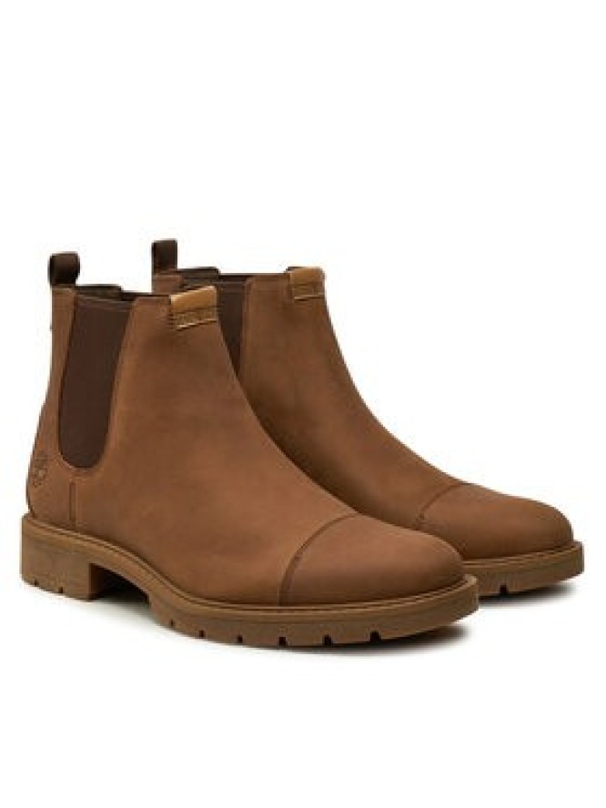 Timberland Sztyblety Elmhurst Chelsea Basic TB0A29RJG281 Brązowy