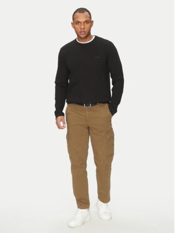 BOSS Longsleeve Tempesto 50520725 Czarny Regular Fit