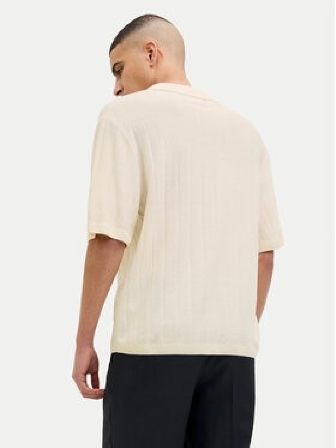 Jack & Jones Sweter Varenna 12272578 Beżowy Relaxed Fit