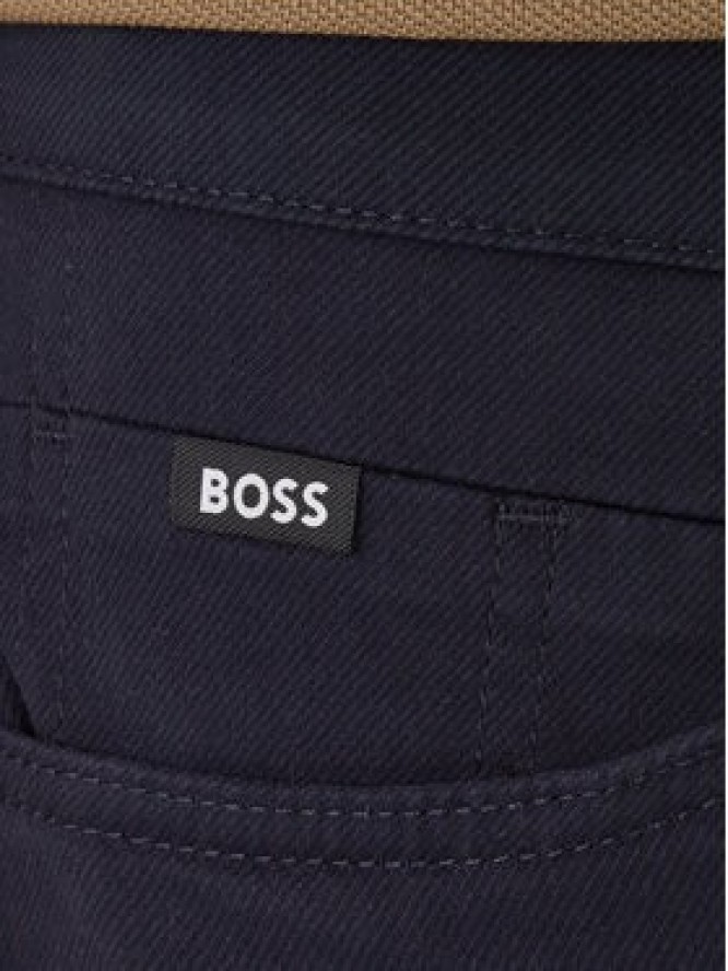 BOSS Jeansy H-Delaware5 50553955 Granatowy Slim Fit