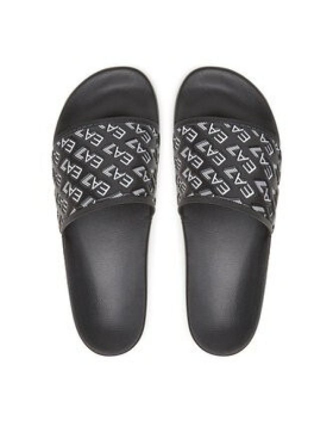 EA7 Emporio Armani Klapki 7X000109 AF15125 MC138 Czarny