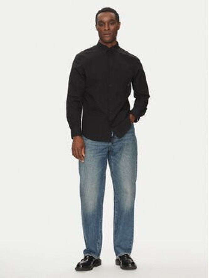 Calvin Klein Jeans Koszula LV040QM160 Czarny Regular Fit