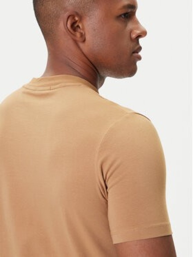 KARL LAGERFELD T-Shirt 755051 554235 Beżowy Regular Fit