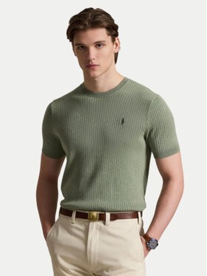 Polo Ralph Lauren T-Shirt 710B13892006 Zielony Regular Fit