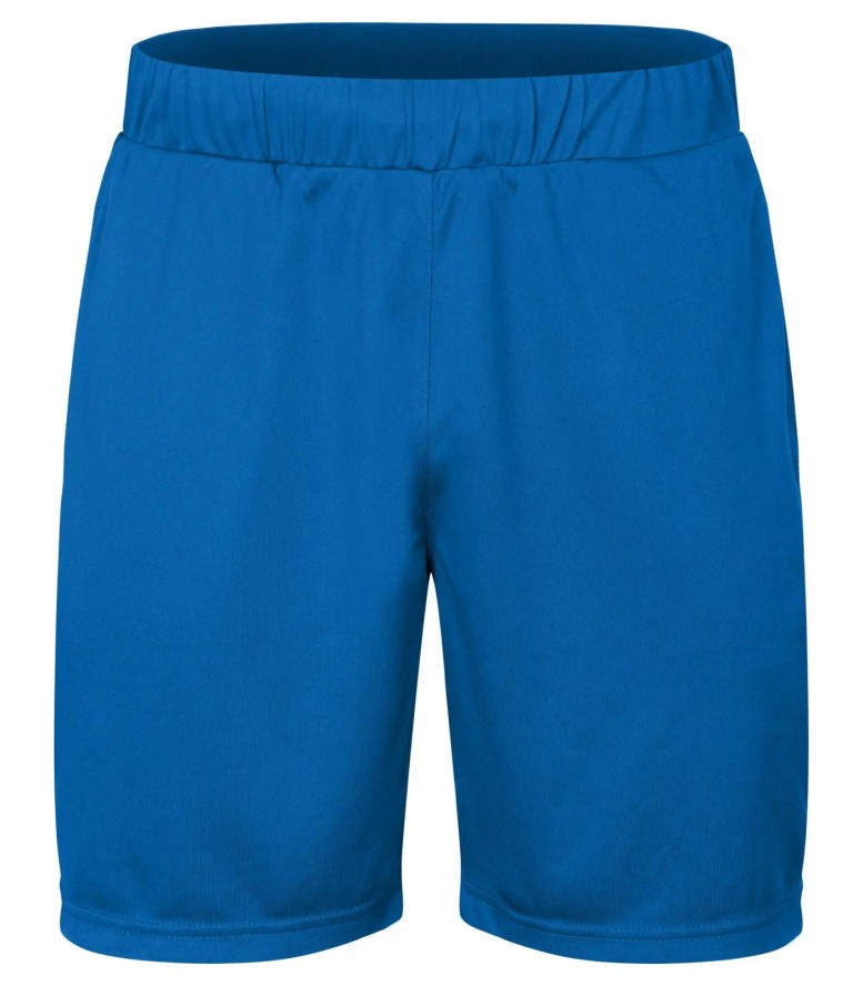 clique Basic Active Szorty z spun dyed poliestru – Royalblue