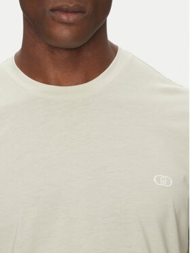 Liu Jo T-Shirt QA5174 J4805 Beżowy Regular Fit