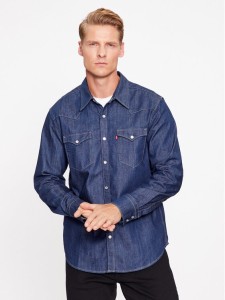 Levi's® Koszula Barstow Western Standard 85744-0000 Granatowy Standard Fit