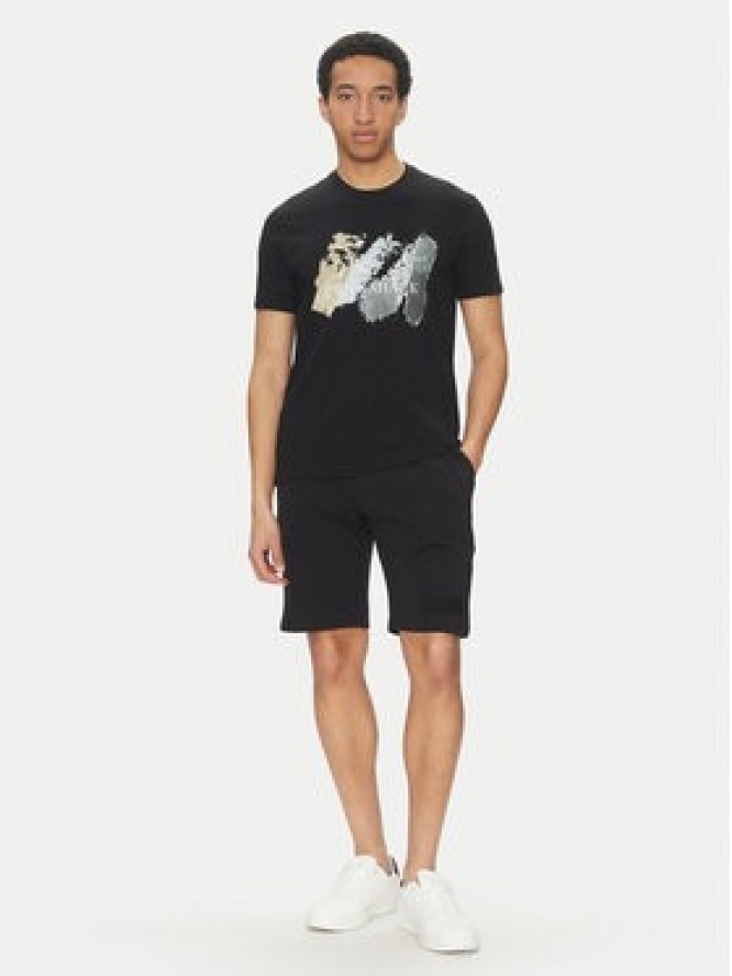 Paul&Shark T-Shirt 25411094 Czarny Regular Fit