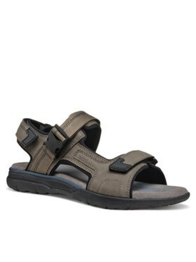 Geox Sandały U Spherica Ec5 U55ELB 000EK C1018 Szary