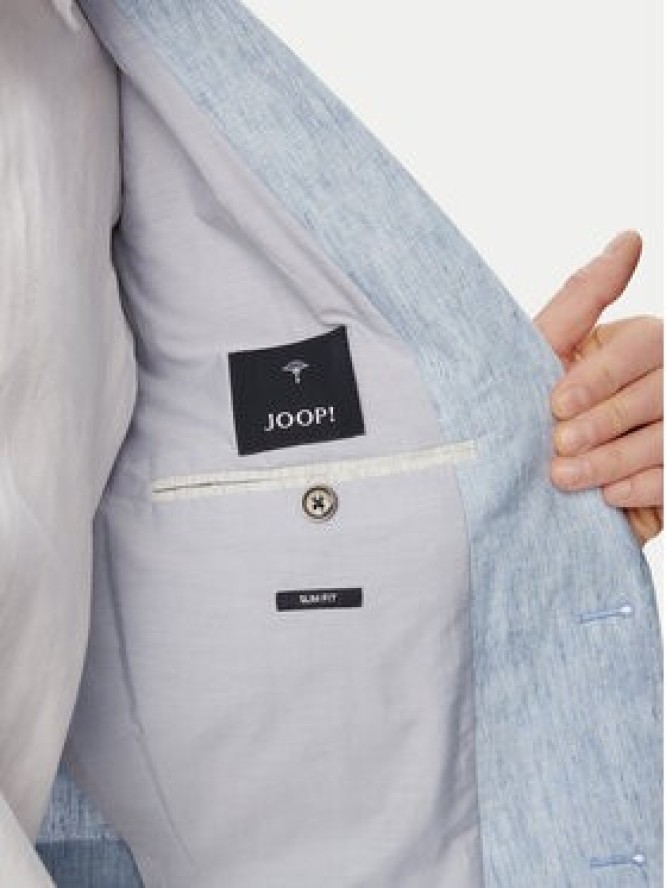 JOOP! Marynarka Hoverest 30102592 Niebieski jasny Slim Fit
