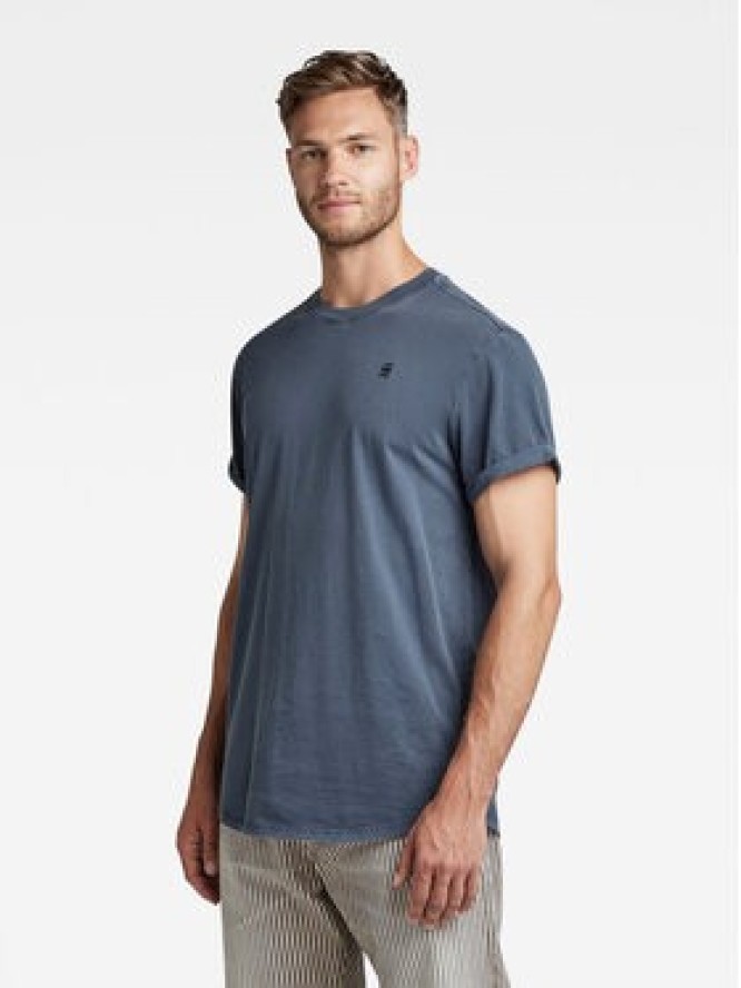 G-Star Raw T-Shirt D16396-2653-D418 Niebieski Regular Fit