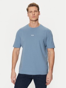BOSS T-Shirt Tchup 50473278 Błękitny Regular Fit