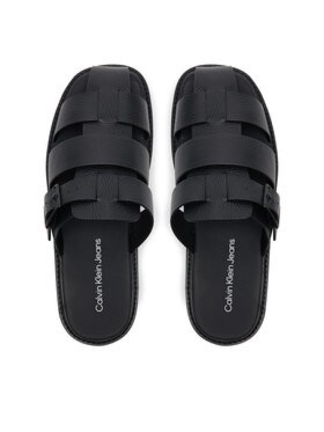 Calvin Klein Jeans Klapki Sq Molded Sandal Fisherman YM0YM01220 Czarny