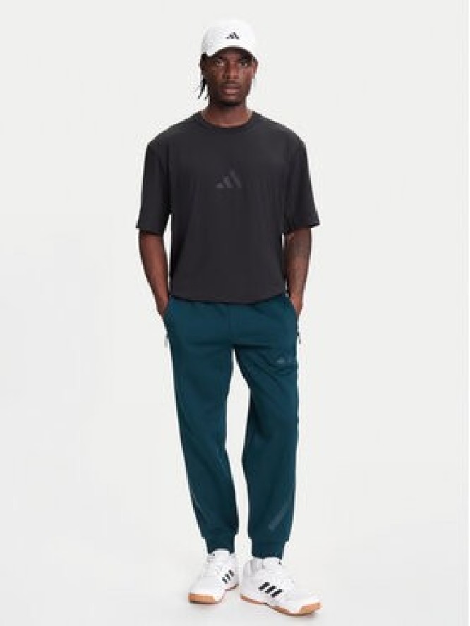 adidas T-Shirt Z.N.E. JJ1151 Czarny Loose Fit