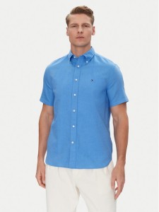 Tommy Hilfiger Koszula MW0MW40703 Niebieski Regular Fit
