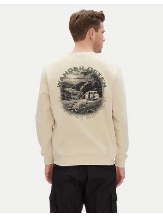 Hunter Bluza May HARM0058251 Beżowy Relaxed Fit