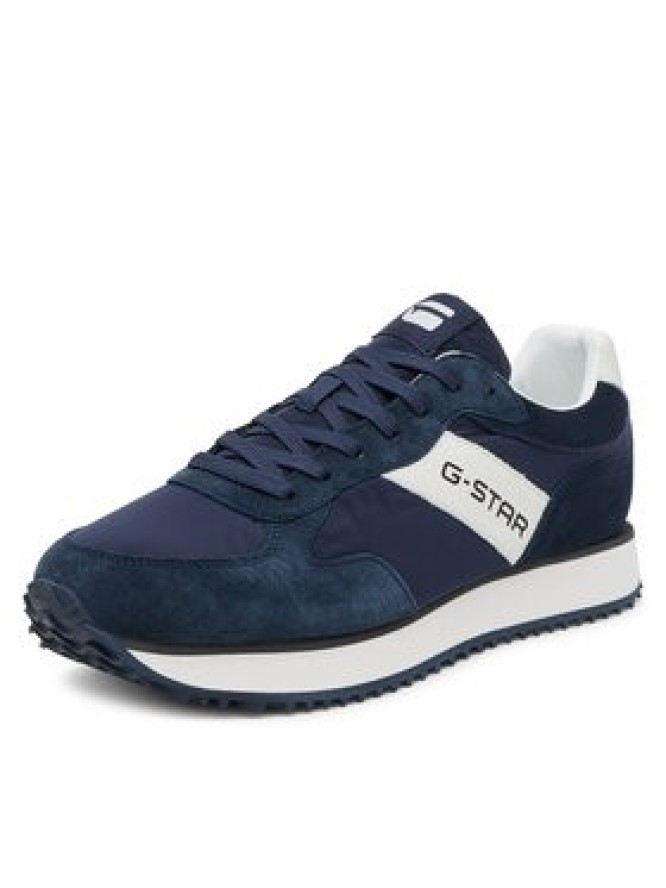 G-Star Raw Sneakersy XAVIER-01-WE Granatowy