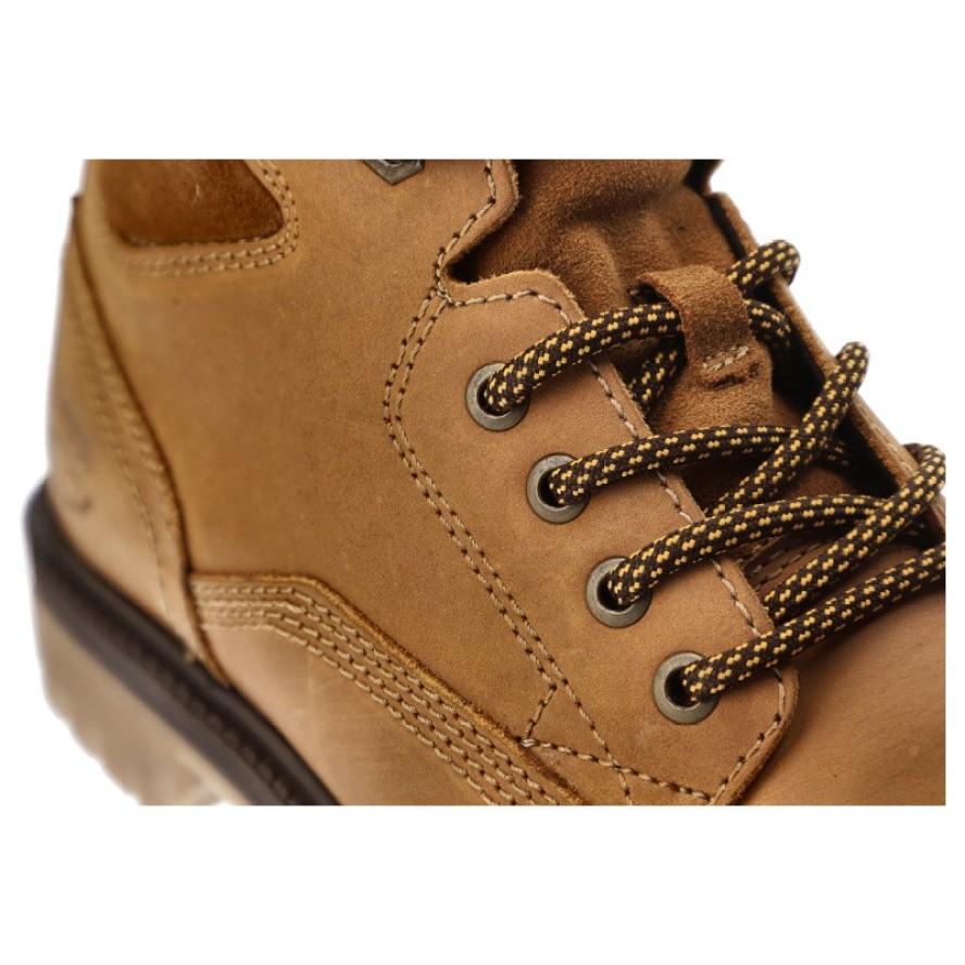 Brązowe Botki Jeep Stylowe Obuwie Męskie