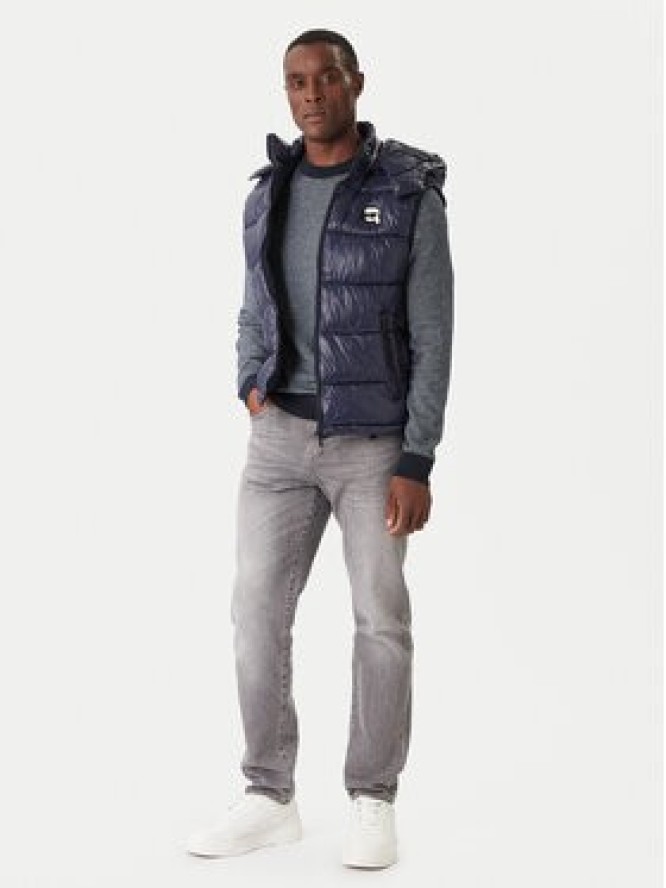 KARL LAGERFELD Kamizelka 505023 554590 Granatowy Regular Fit