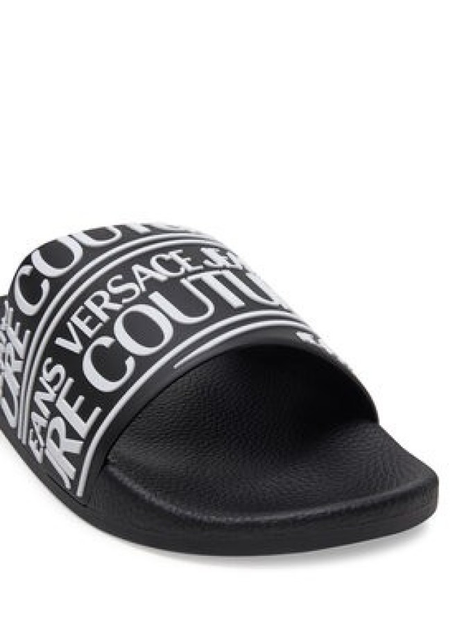 Versace Jeans Couture Klapki 78YA3SQ1 Czarny