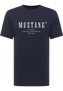 Męski T-Shirt Mustang Style Alex Dark Sapphire 1017998 4136