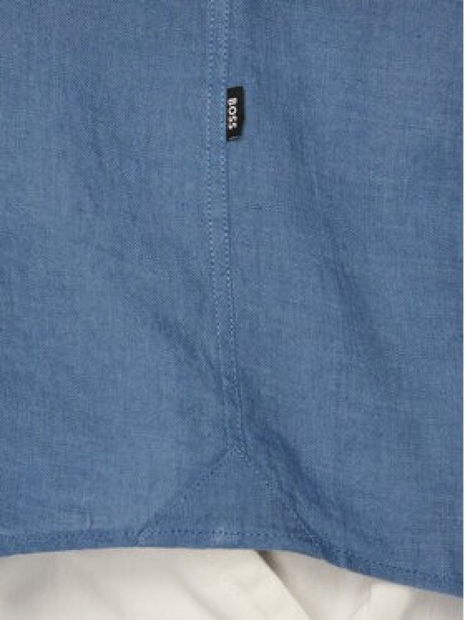 BOSS Koszula H-Liam 50556077 Niebieski Regular Fit