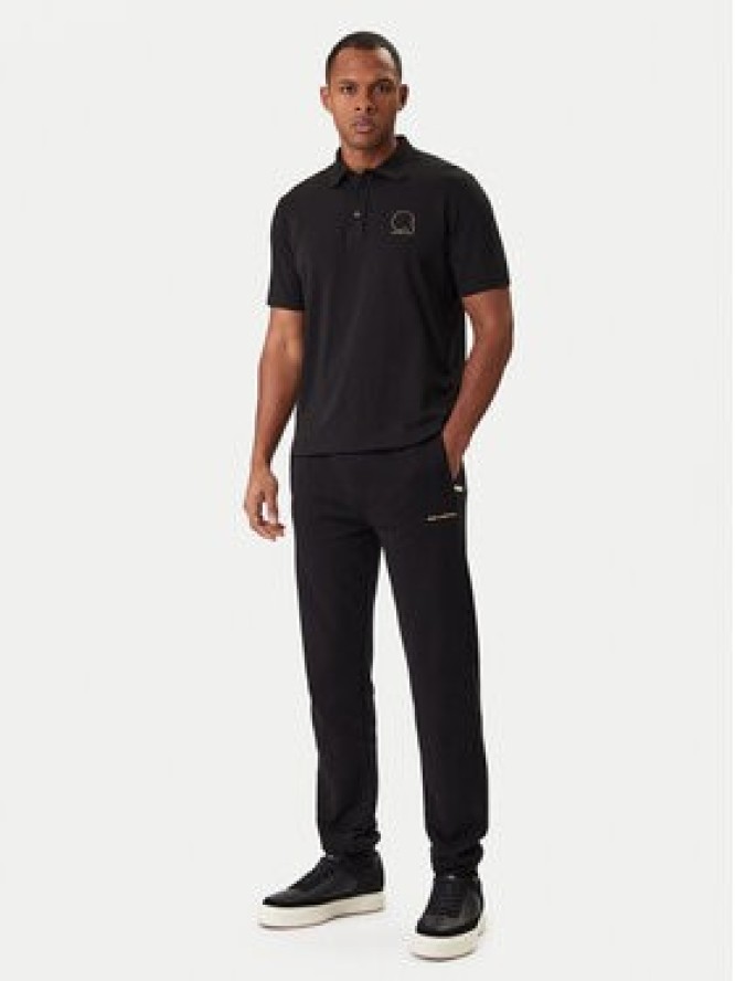 KARL LAGERFELD Spodnie dresowe 705006 561910 Czarny Regular Fit
