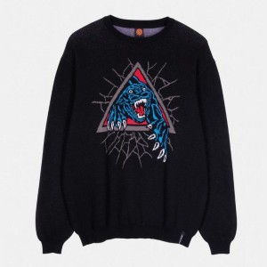 Sweter Santa Cruz Natas Phanter Czarny