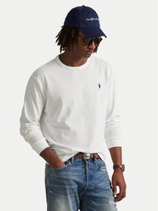 Polo Ralph Lauren Longsleeve 710970697002 Biały Classic Fit