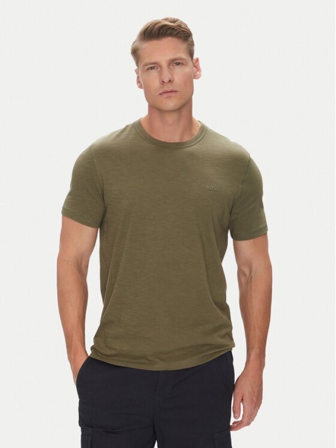 BOSS T-Shirt Tegood 50508243 Khaki Regular Fit