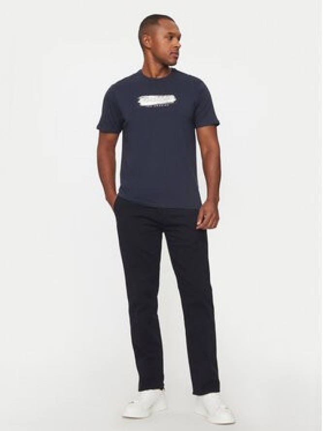 Guess Spodnie materiałowe M4BB16 WGHG1 Niebieski Regular Fit