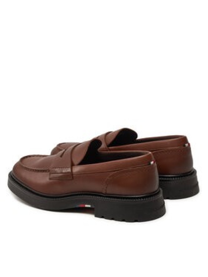 Tommy Hilfiger Loafersy Comfort Lwt Lth Loafer FM0FM05089 Brązowy