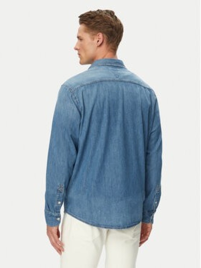Tommy Jeans Koszula jeansowa DM0DM23028 Niebieski Relaxed Fit