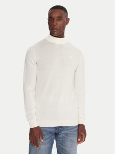 KARL LAGERFELD Golf 655002 554399 Écru Slim Fit