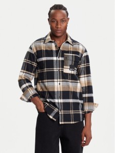 Karl Lagerfeld Jeans Koszula A4M16004 Brązowy Regular Fit