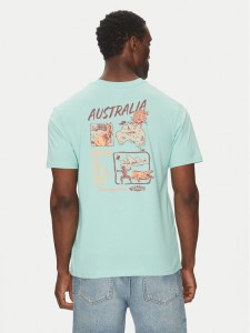 Billabong T-Shirt EBYZT00294 Niebieski Regular Fit