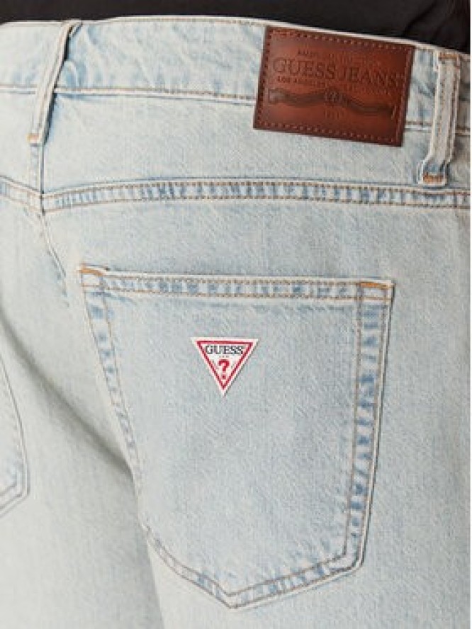 Guess Jeans Szorty jeansowe M4YD37 D5M51 Niebieski Regular Fit