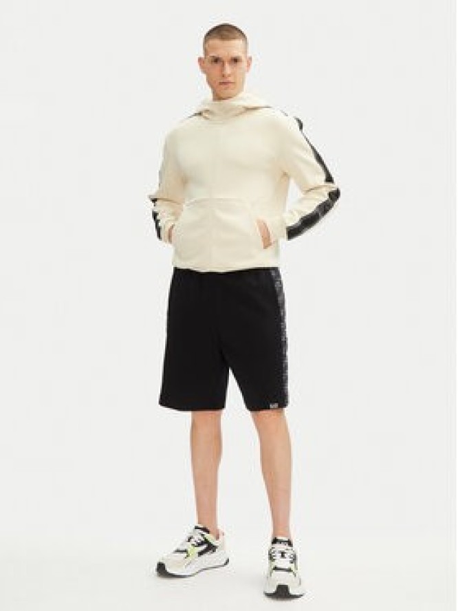 EA7 Emporio Armani Bluza 7M000142 AF12660 U1079 Écru Regular Fit