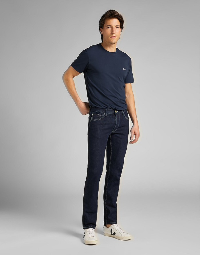 LEE LUKE BUTTON FLY MĘSKIE SPODNIE JEANSOWE RINSE L70SNI36 112140717