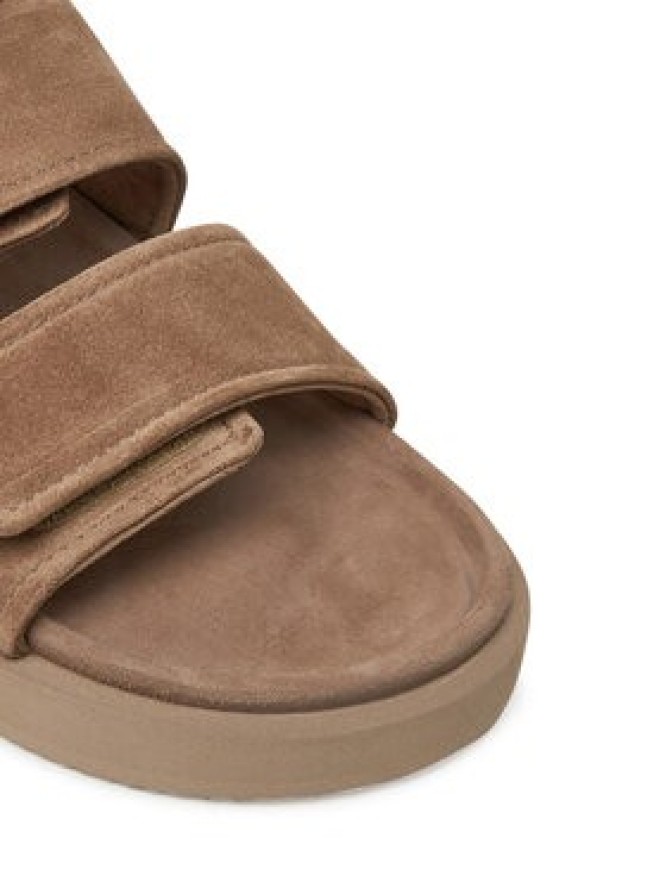 Inuikii Klapki Suede Double Band 50102-510 Beżowy