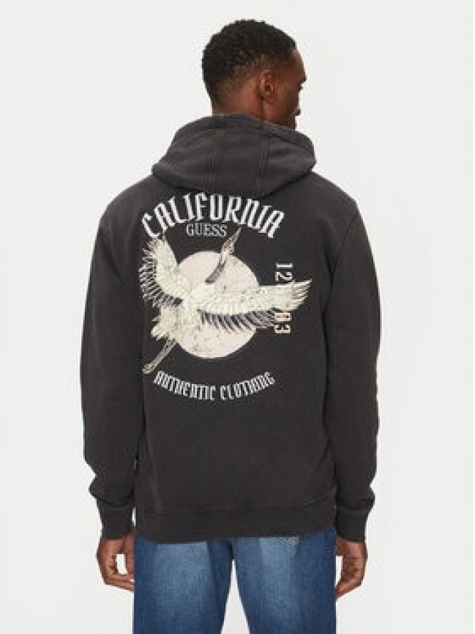 Guess Bluza M5RQ04 KC2B1 Czarny Regular Fit