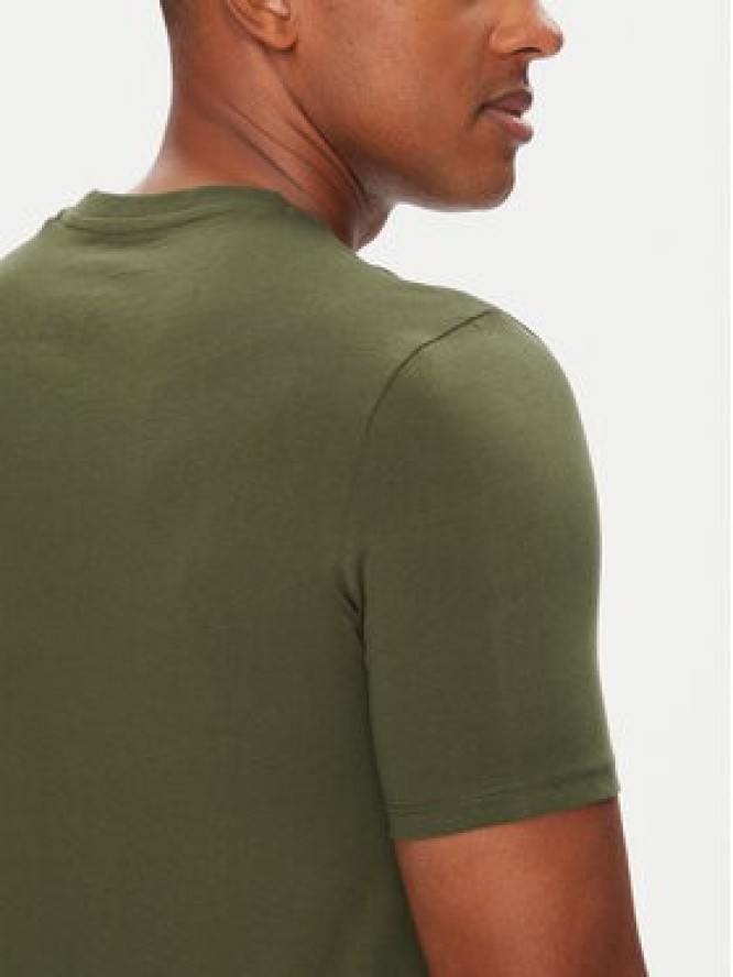 Guess T-Shirt M2YI36 I3Z14 Zielony Slim Fit