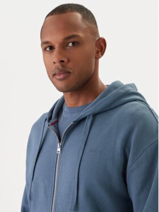 HUGO Bluza Dapozip 50548651 Niebieski Relaxed Fit