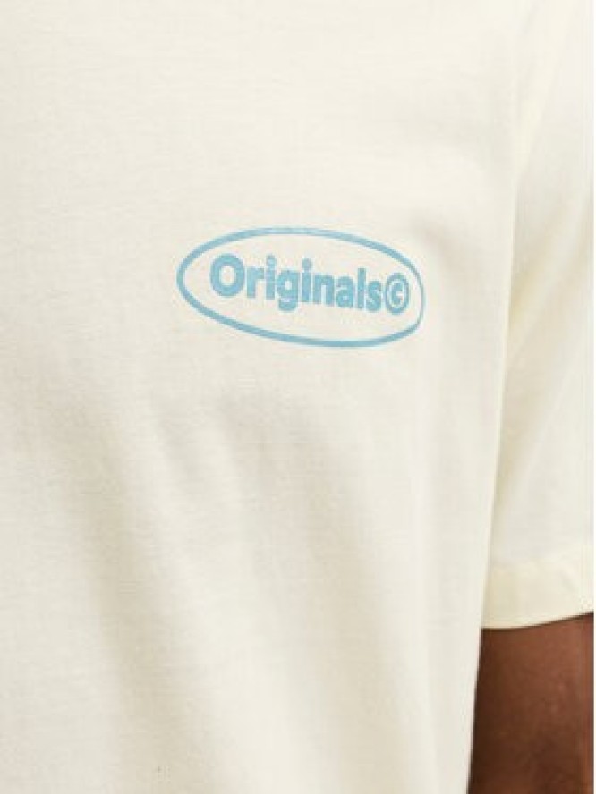 Jack & Jones T-Shirt Riviera 12295202 Żółty Regular Fit