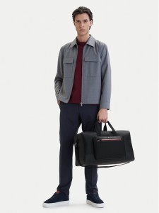 Tommy Hilfiger Torba Th Foundation Duffle AM0AM14160 Czarny