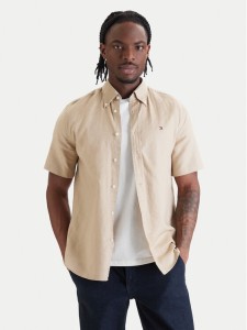 Tommy Hilfiger Koszula MW0MW42450 Beżowy Regular Fit